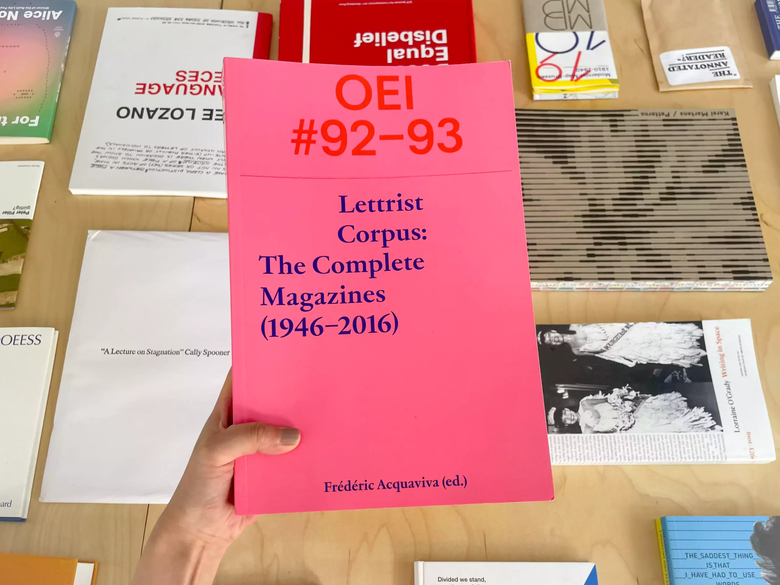 OEI #92-93 Lettrist Corpus: The Complete Magazines (1946–2016)