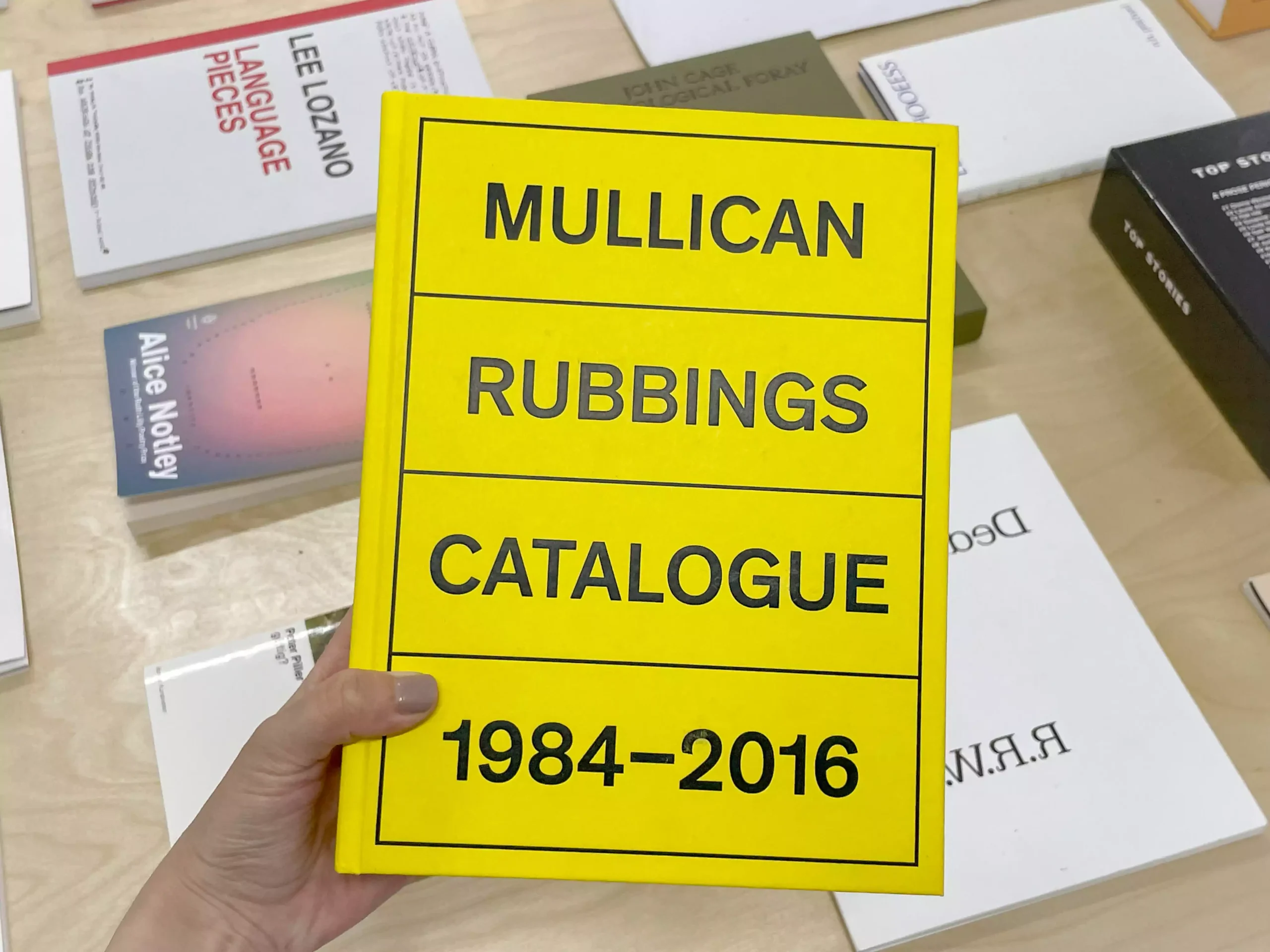 Rubbings Catalogue 1984-2016