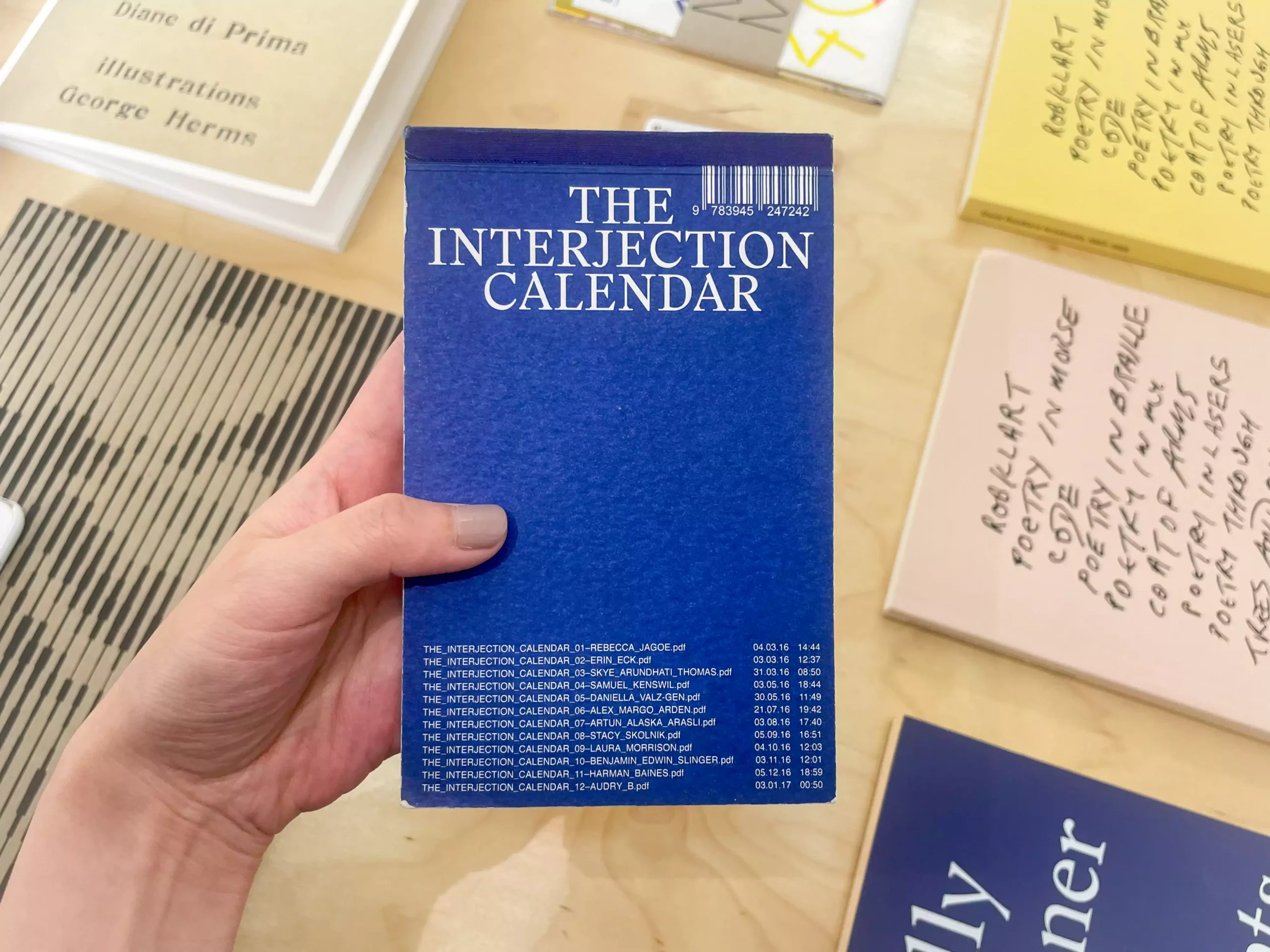 The Interjection Calendar 002